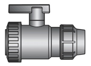 Guľový ventil s mechanickou spojkou 32 x 1“ vnútorný závit