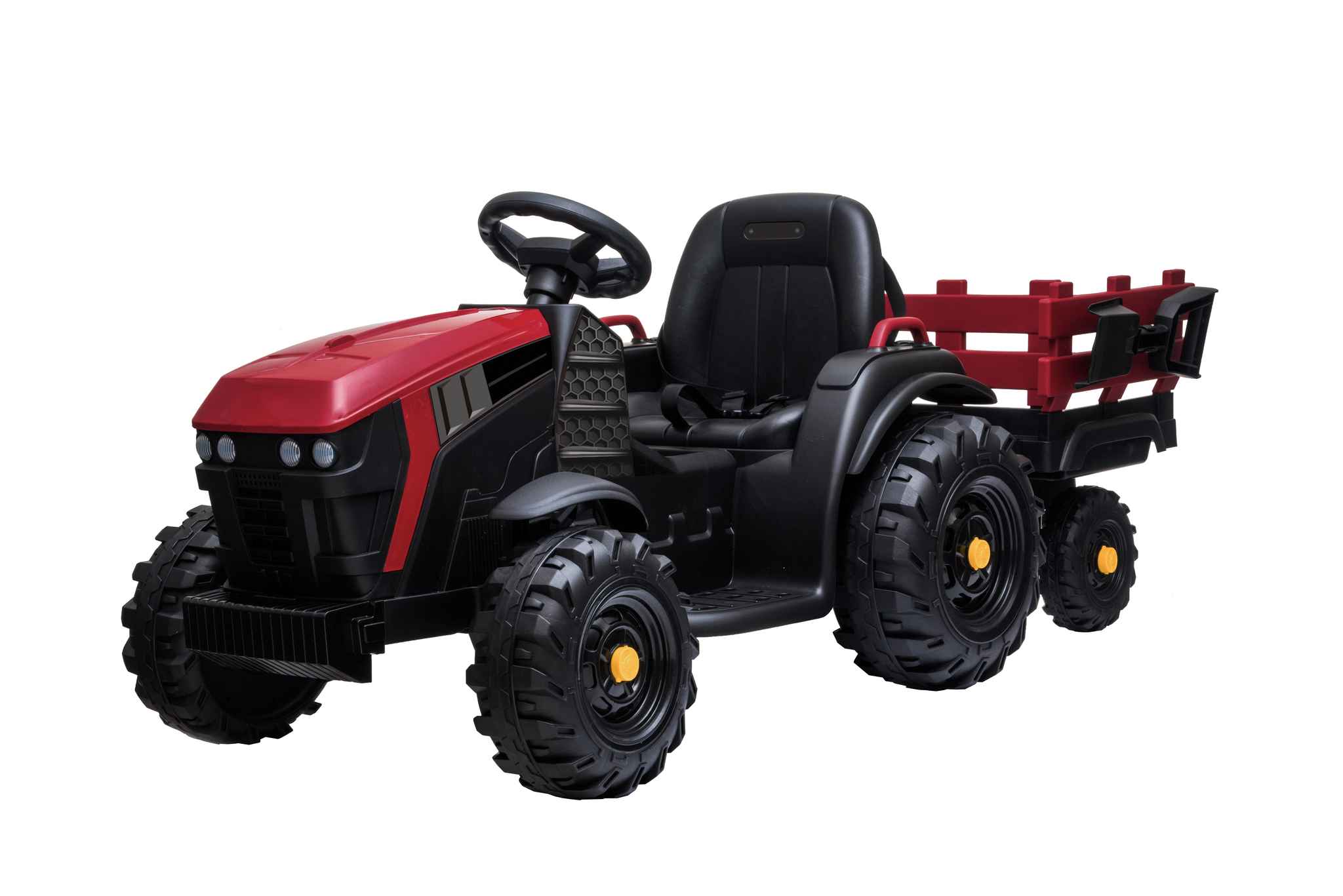 Detský akumulátorový traktor HECHT 50925 RED