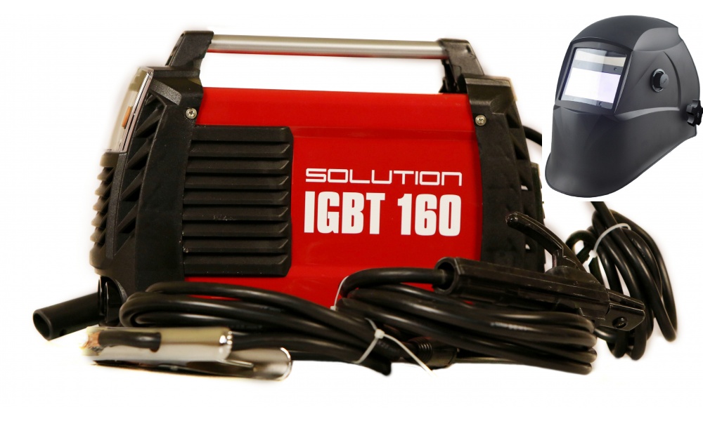SOLUTION IGBT 160 s príslušenstvom a so samostmievacou kuklou