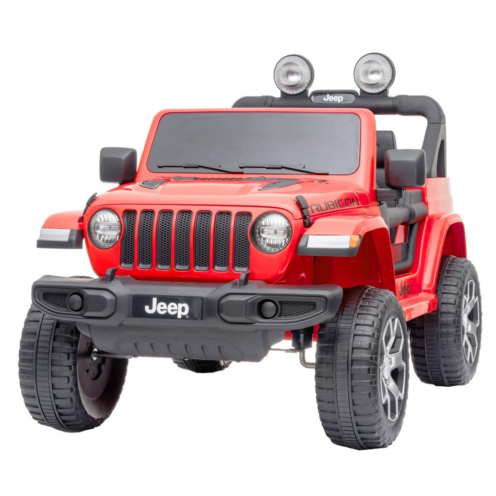 HECHT Jeep Wrangler Rubicon Red - akumulátorové autíčko