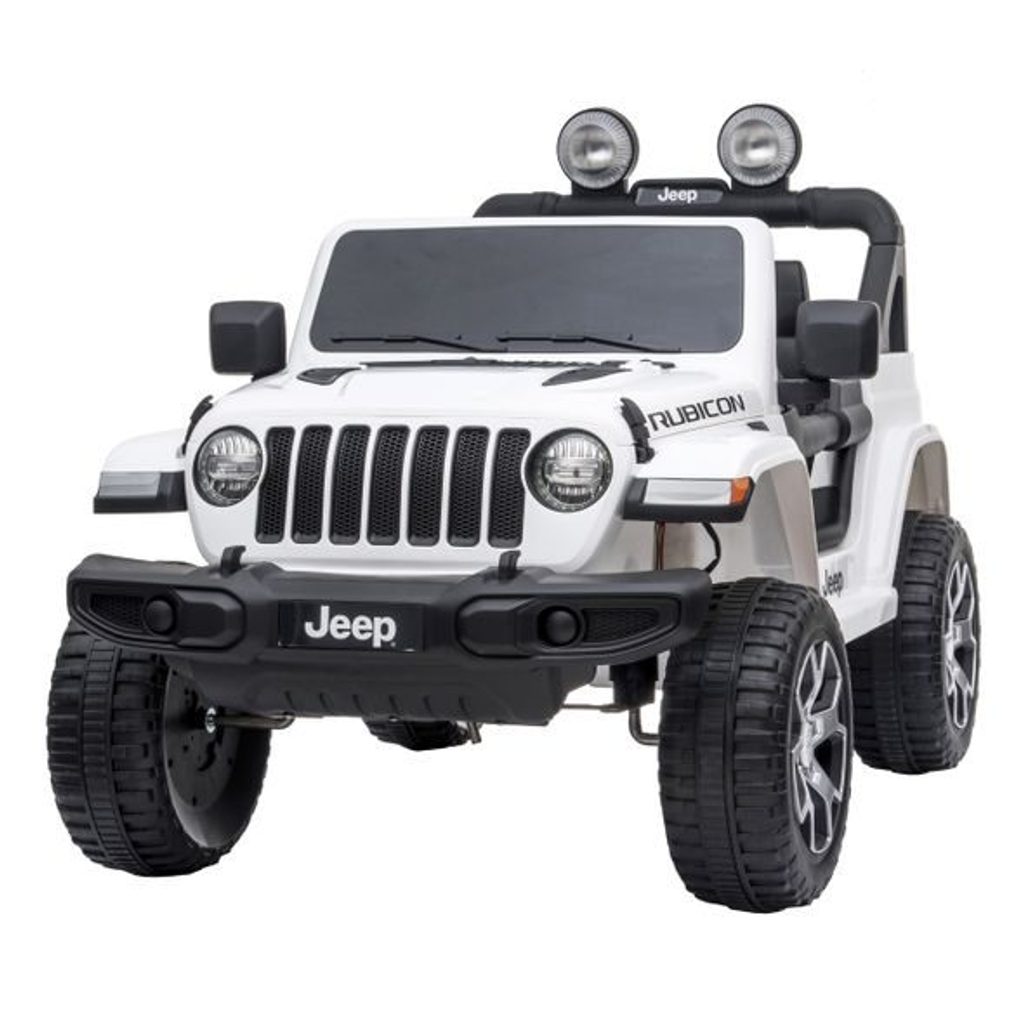 HECHT Jeep Wrangler Rubicon White - akumulátorové autíčko