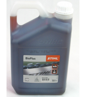 Adhézny olej na pílové reťaze STIHL BioPlus, 5 lit.